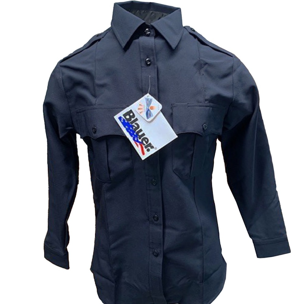 Blauer Long Sleeve Zippered Women’s Polyester Shirt